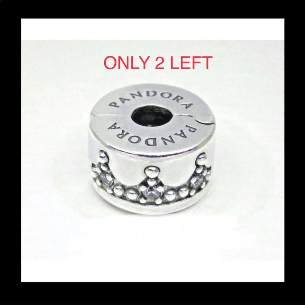 Authentic Pandora Dazzling Crown Clip